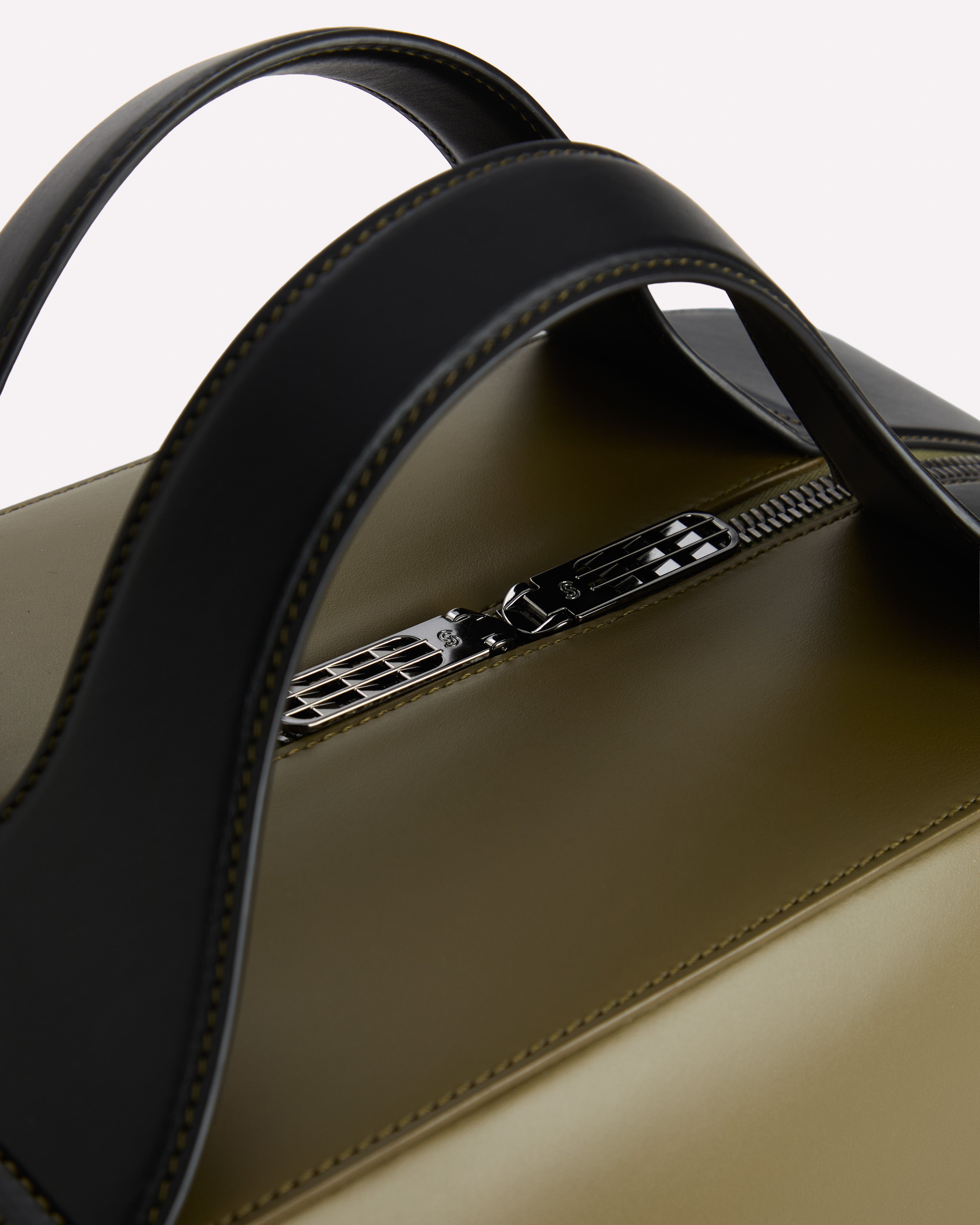 Stelvio Short Handle Weekender Khaky & Nero - Handles