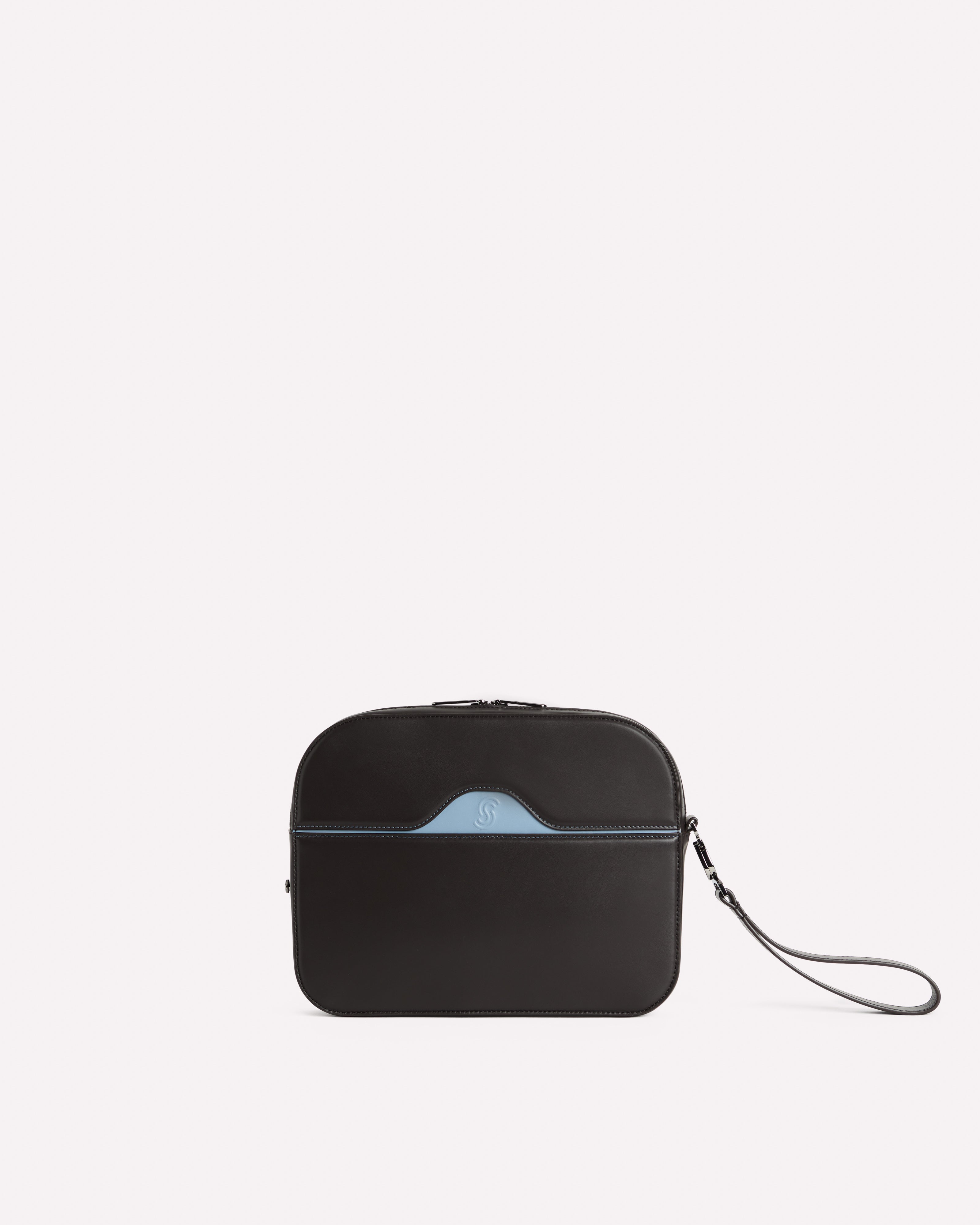 Gargano Pouch Bag Cafe & Lavanda - Front