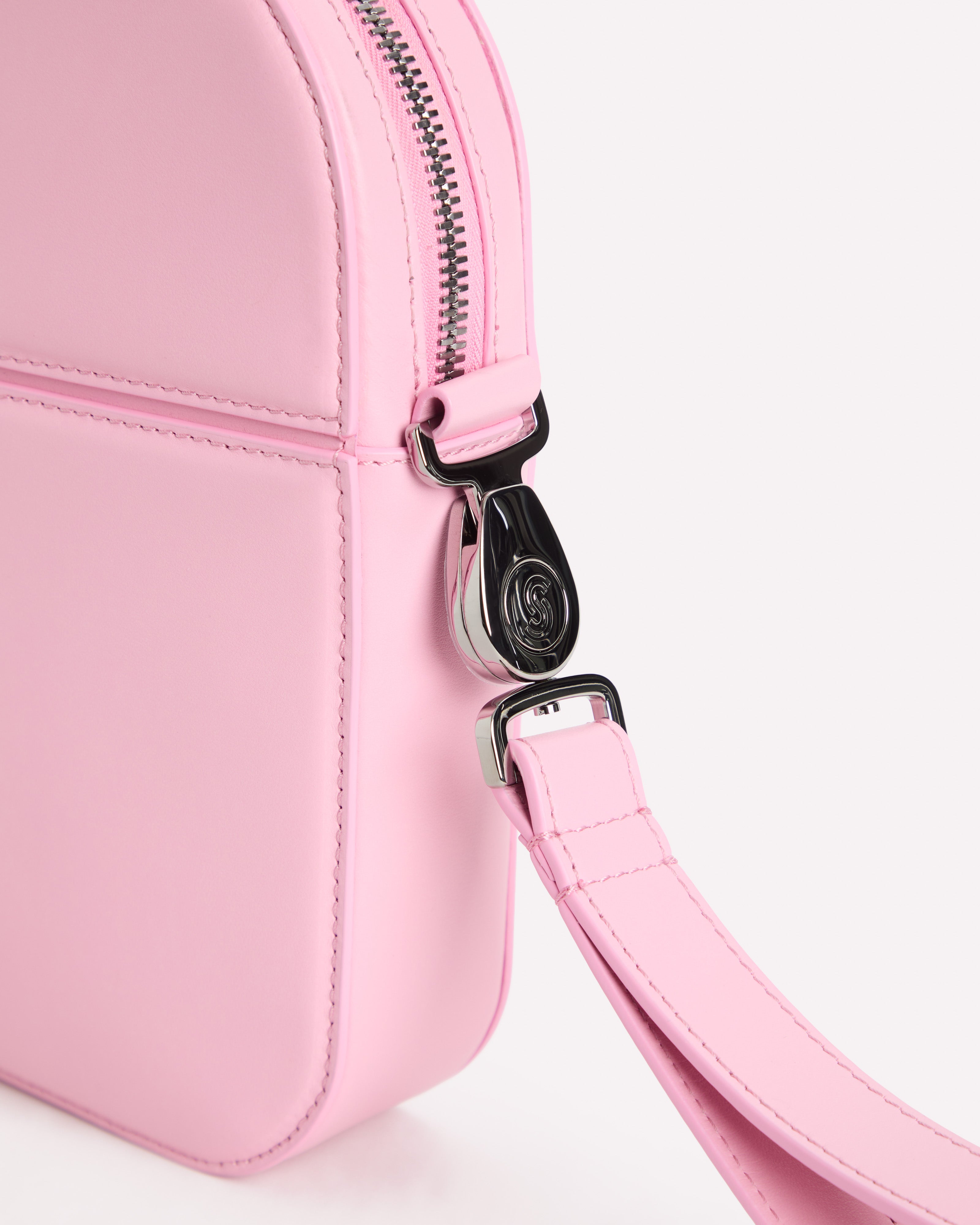 Gargano Pouch Bag Baby Pink - Hardwer