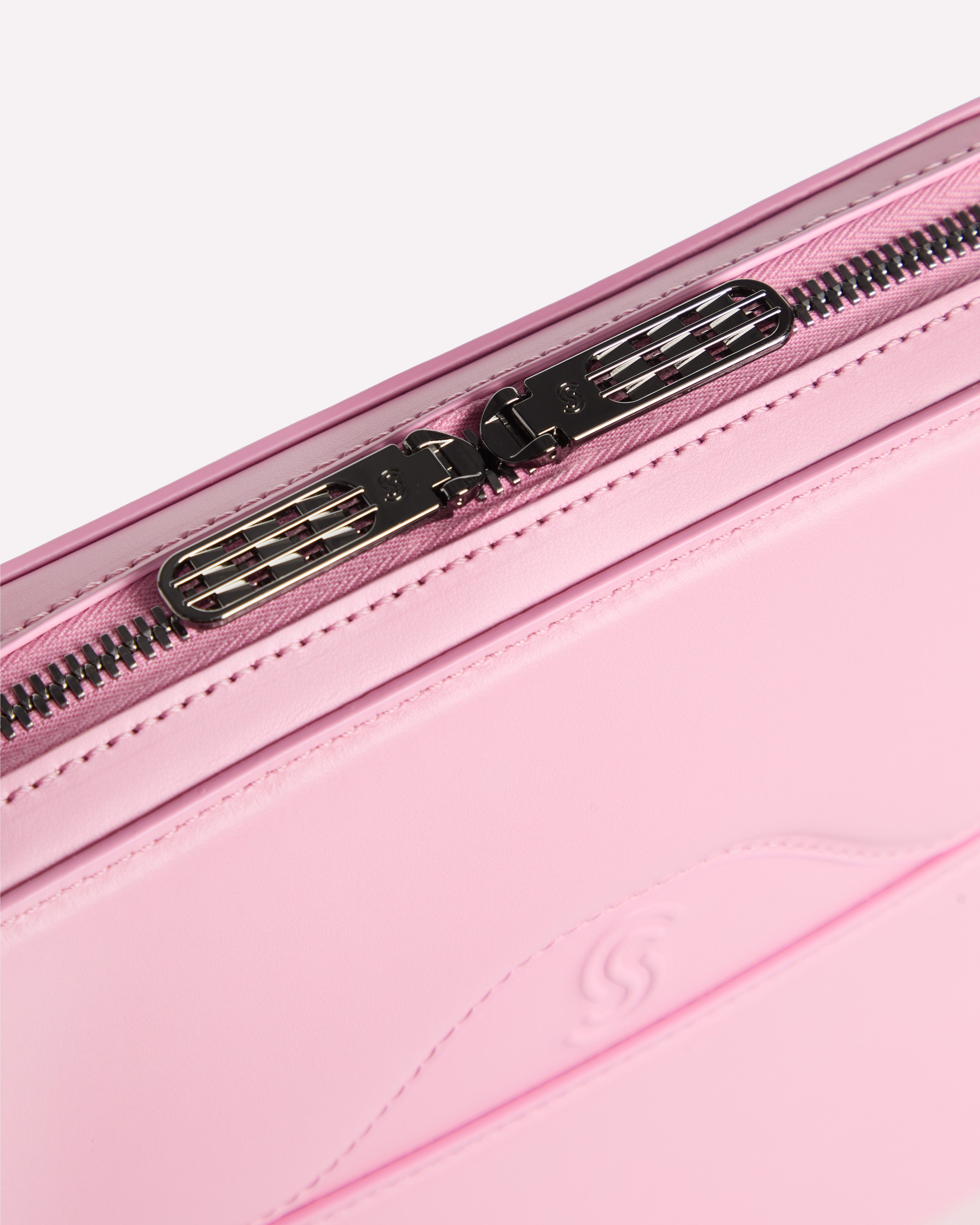 Gargano Pouch Bag Baby Pink - Zipper