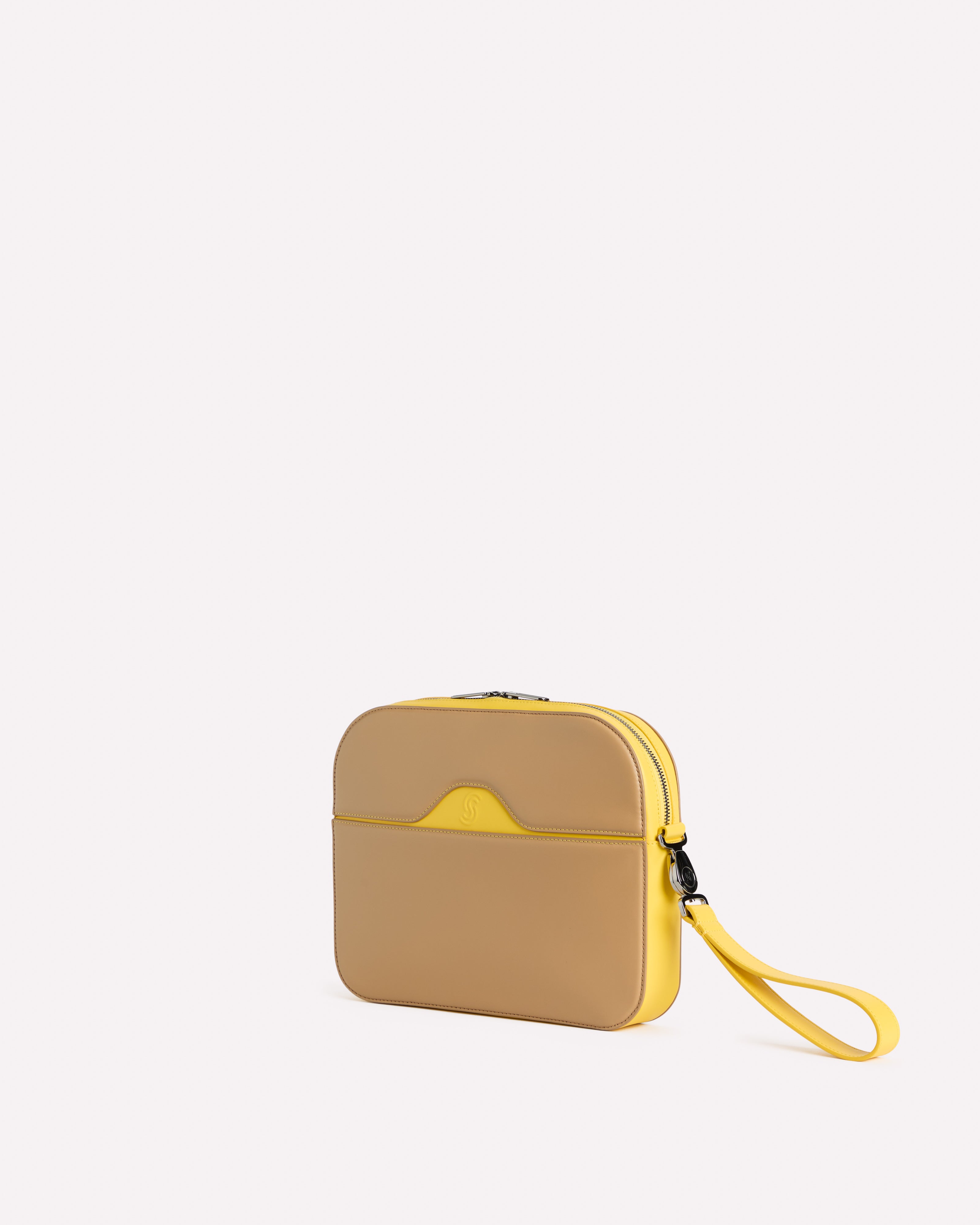 Gargano Pouch Bag Ecru & Summer - Side