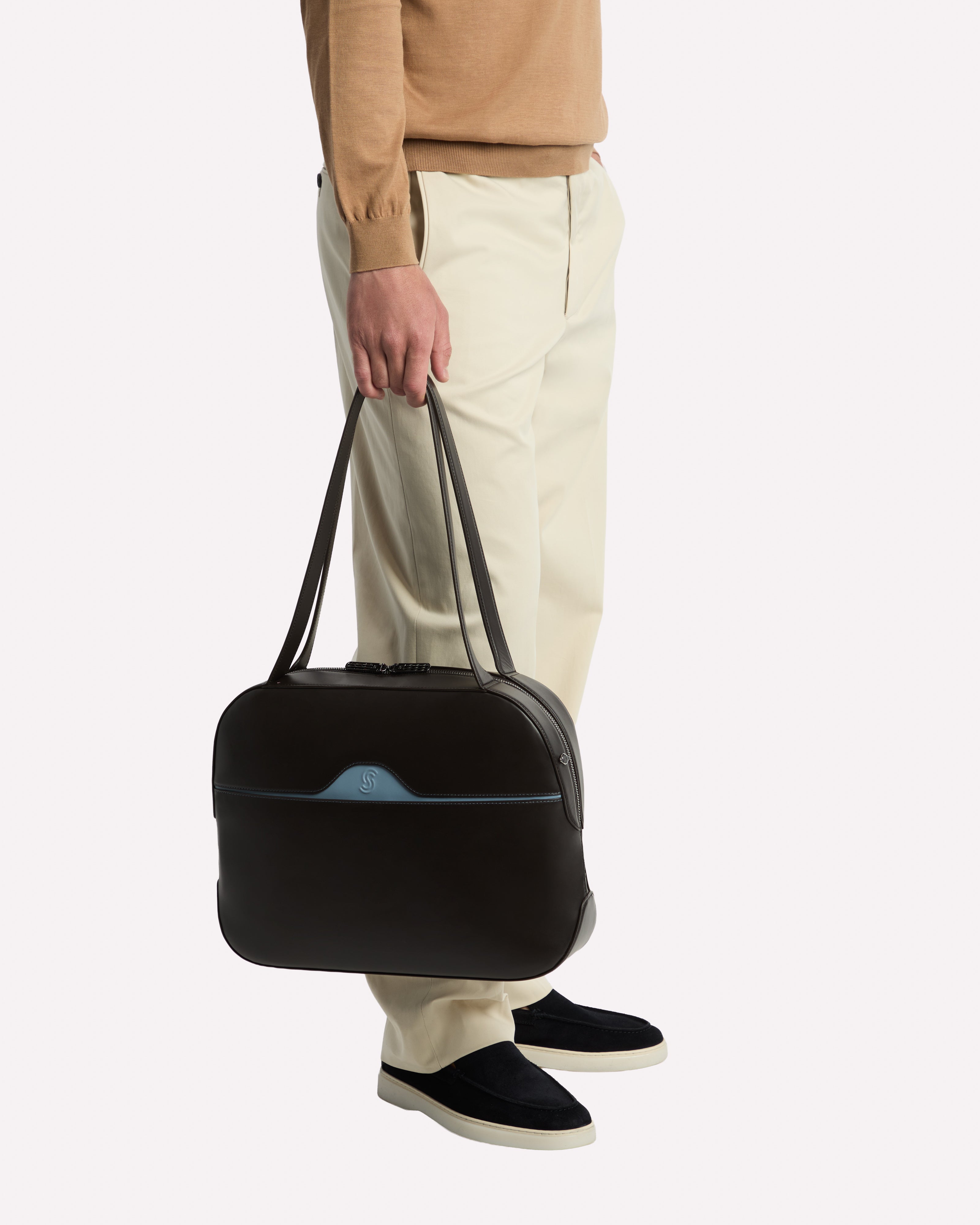 Langhe Business Bag Cafe & Lavanda - Model3