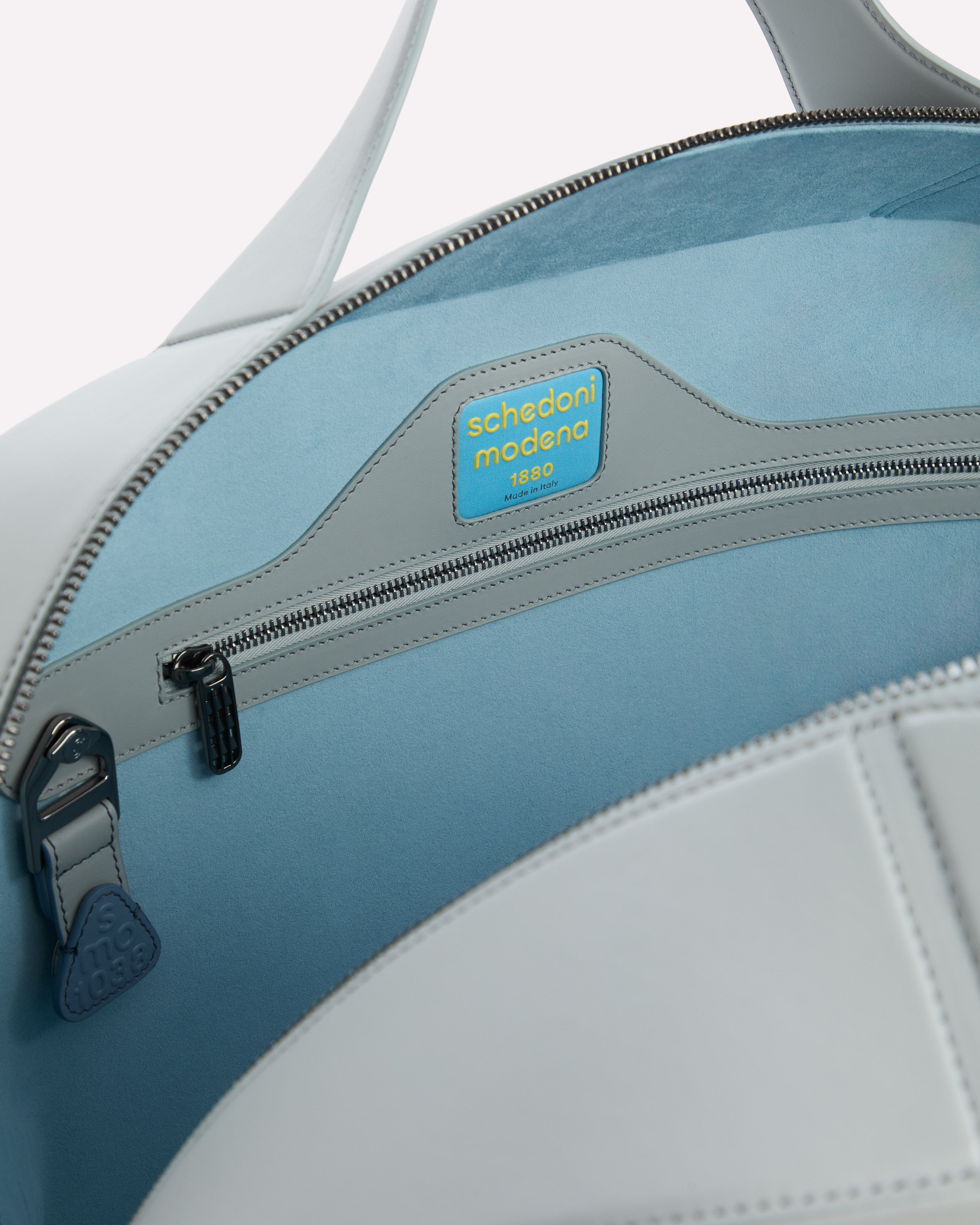 Stelvio Short Handle Weekender Cezanne & Lavanda - Interior